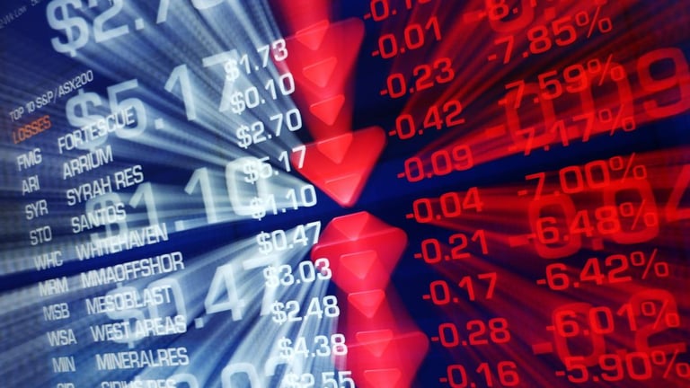 ASX 200 Hits New Low Amid Fed's Hawkish Tone, Market Volatility Rises