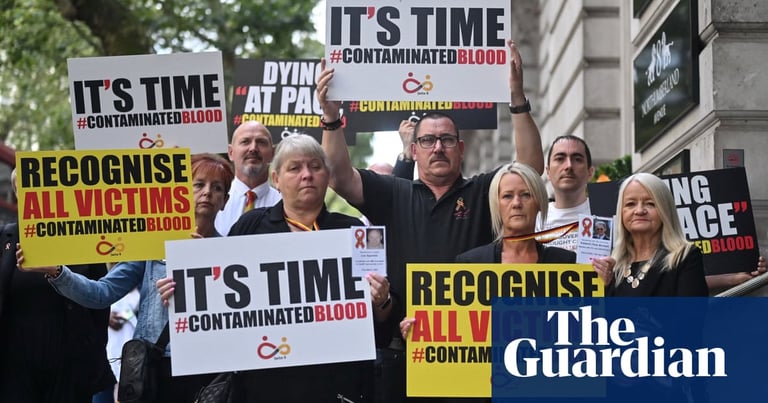 Blood Scandal Outcry: UK Faces Heat Over Contaminated NHS Supplies