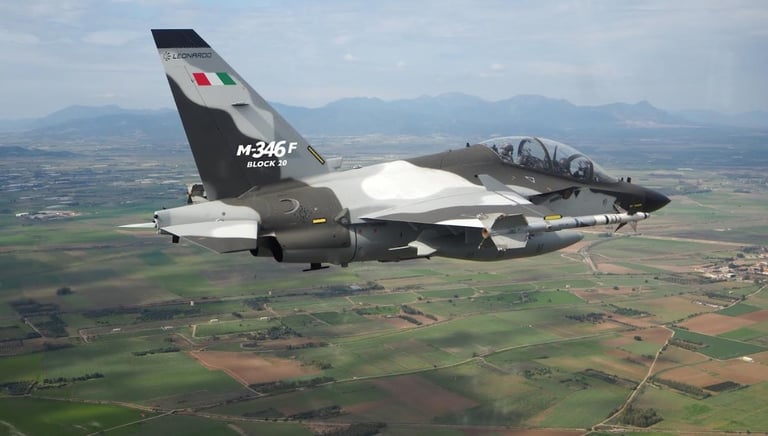 Austria Boosts Air Defense with €1.5 Billion Deal for 12 Leonardo M-346 F Block 20 Jets