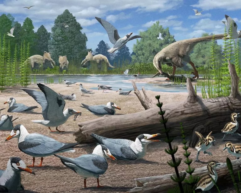 Oldest Polar Bird Fossils Found in Alaska, Redefining Ancient Avian History