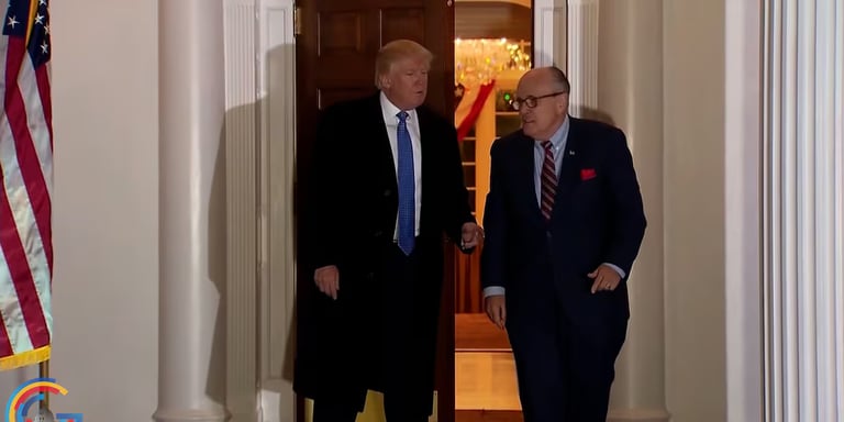 Trump Pardons Giuliani, Meadows and Others as Nevada Continues Fake Electors Case