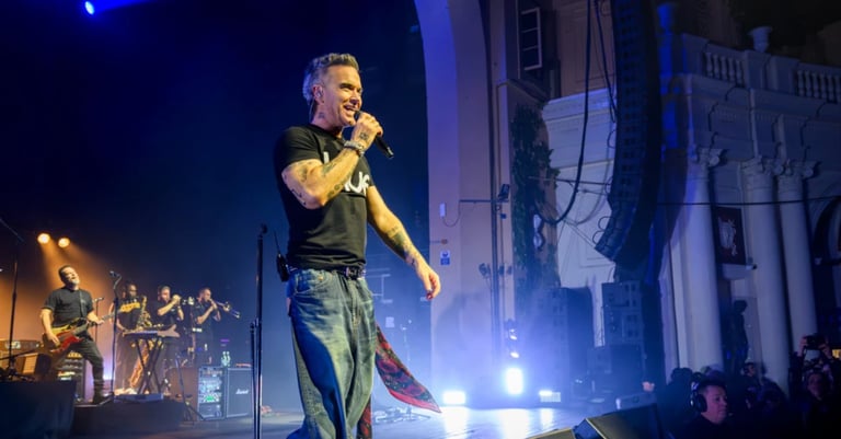 Robbie Williams to Headline 2027 Formula 1 British Grand Prix with Electrifying Performance