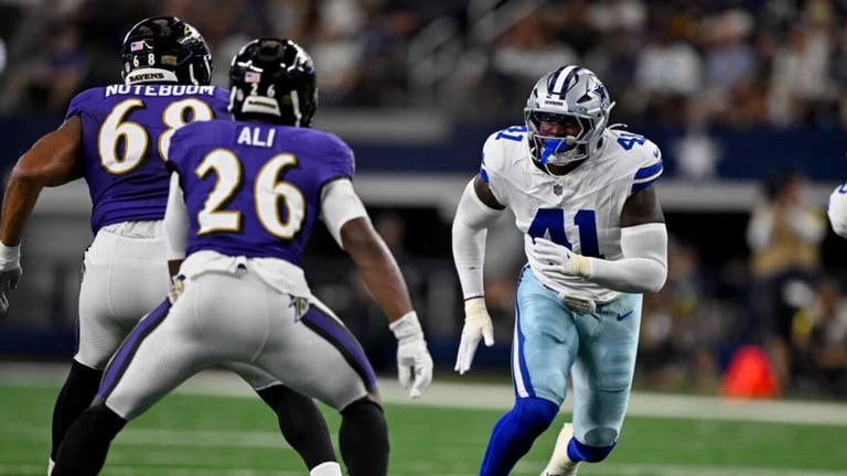 Cowboys Trade Micah Parsons, Rookie Ezeiruaku Steps Up in Revamped Defense