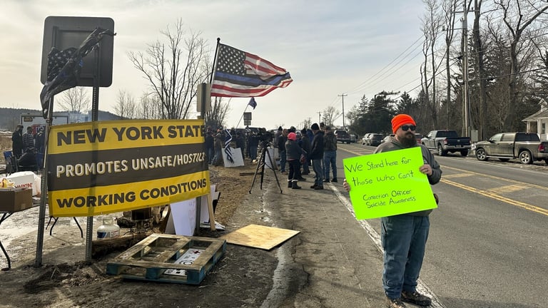 Inmate Dies Amid NY Prison Strike; Safety Concerns Escalate as Mediation Begins