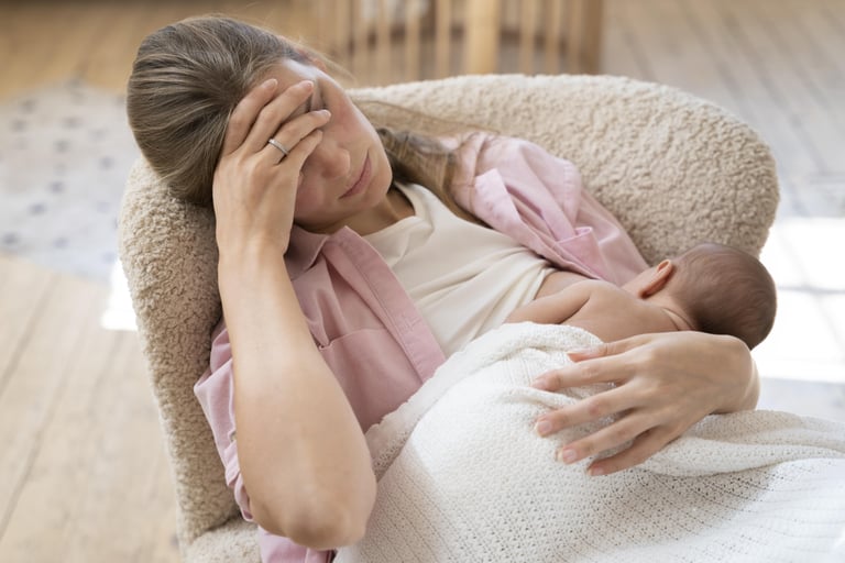 Postpartum Depression Rates Double in a Decade: Study Links Rise to Obesity and Better Detection