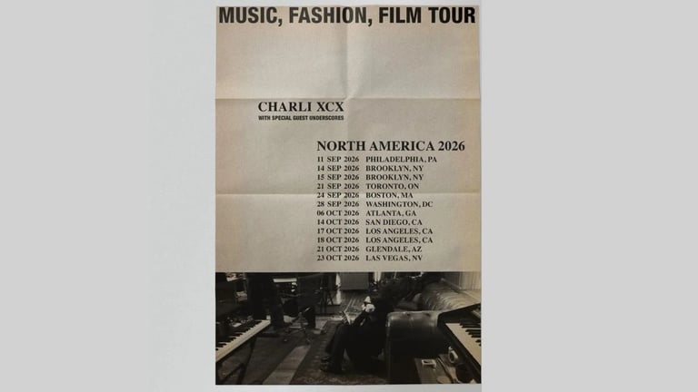 Charli XCX Unveils 2026 Tour and Album, Charity Seats for Transgender Law Center