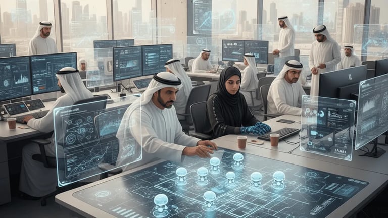 UAE to Revolutionize Government with AI, Aiming for 50% Integration in Two Years