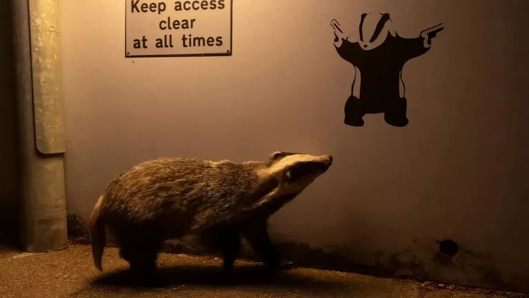 Ian Wood Wins Wildlife Photographer of the Year for Stunning Urban Badger Photo