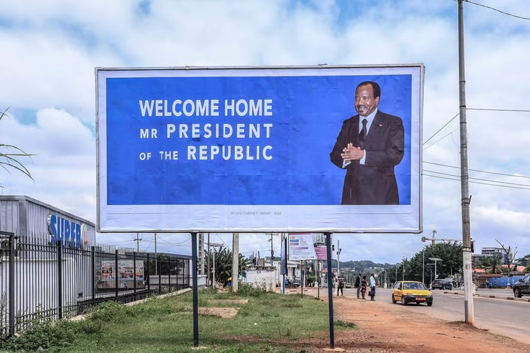 Cameroonian President Biya Returns After 6-Week Absence, Quelling Health Rumors