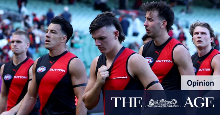 Essendon's Defensive Woes Exposed in Crushing Loss to Adelaide; Fans and Analysts Concerned