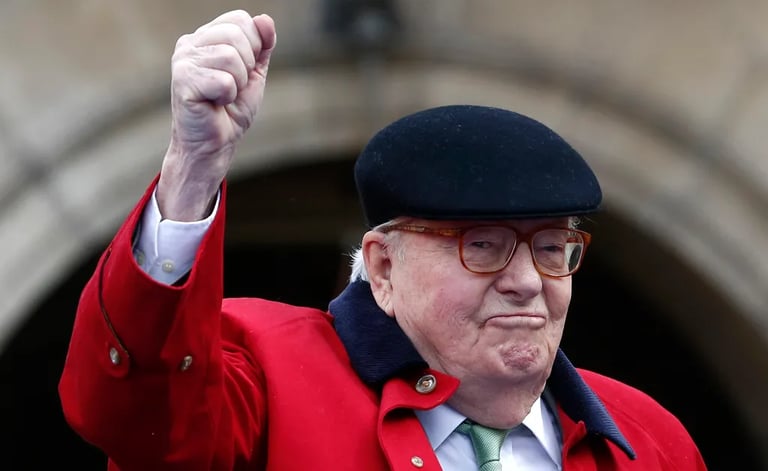 Jean-Marie Le Pen's Death Sparks Divisive Reactions, Reflects on Controversial Political Legacy