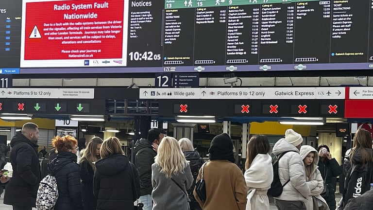 Nationwide Rail Communication Fault Sparks Major UK Train Disruptions, Delays, and Cancellations