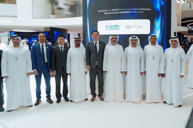 ROX Expands AI Manufacturing in Abu Dhabi to Boost UAE's Operation 300Bn Initiative