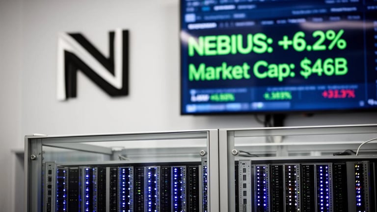 Nvidia Acquires 9.3% Stake in Nebius, Boosts AI Infrastructure Collaboration and Stock Surge