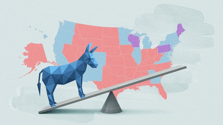 GOP Dominates 2024 Elections: Trump's Win and Senate Majority Signal Challenges for Democrats