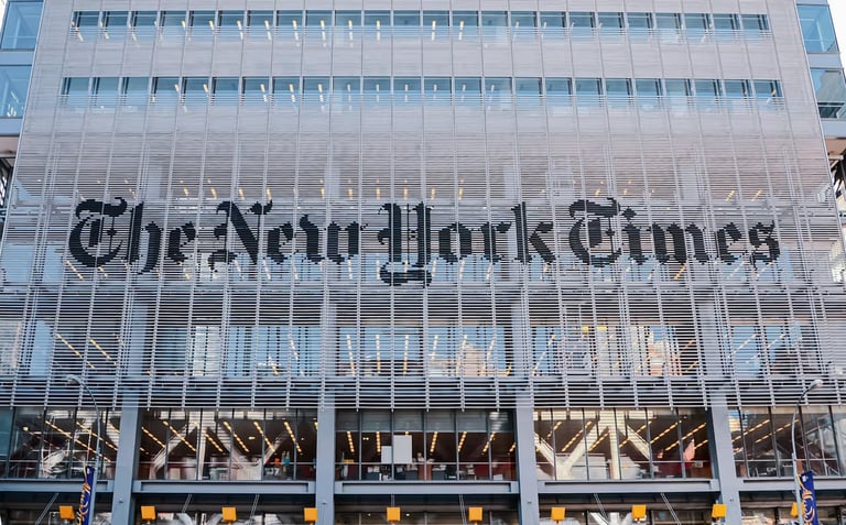 NY Times Strikes Landmark Content Deal with Amazon to Power AI Innovations