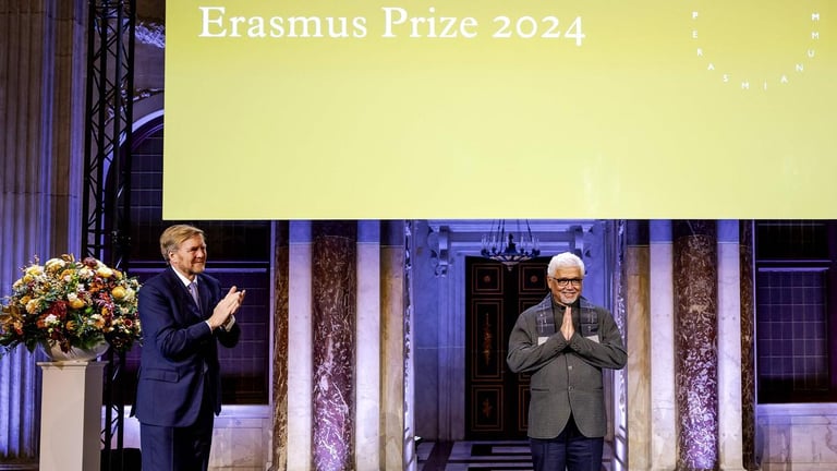 Amitav Ghosh Wins 2024 Erasmus Prize for Tackling Climate Change Through Storytelling