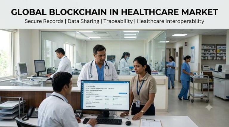 Blockchain Revolution: Healthcare Market Set for $62B Growth by 2033 with Cybersecurity, Interoperability Focus