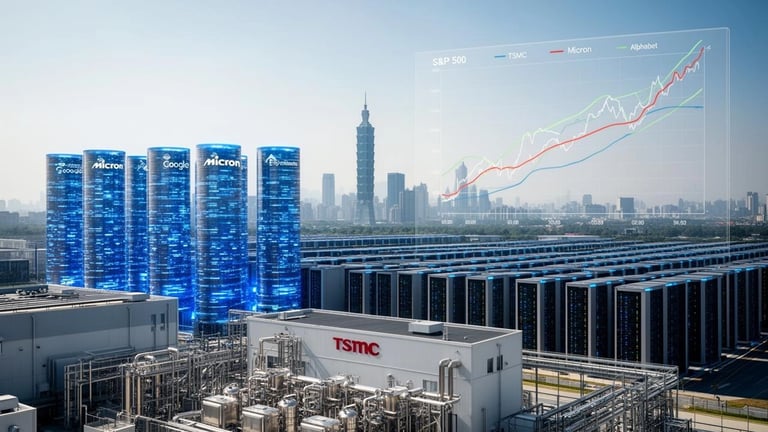 Micron, Alphabet, TSMC: Dominant Trio Poised to Outperform S&P 500 with AI Leadership