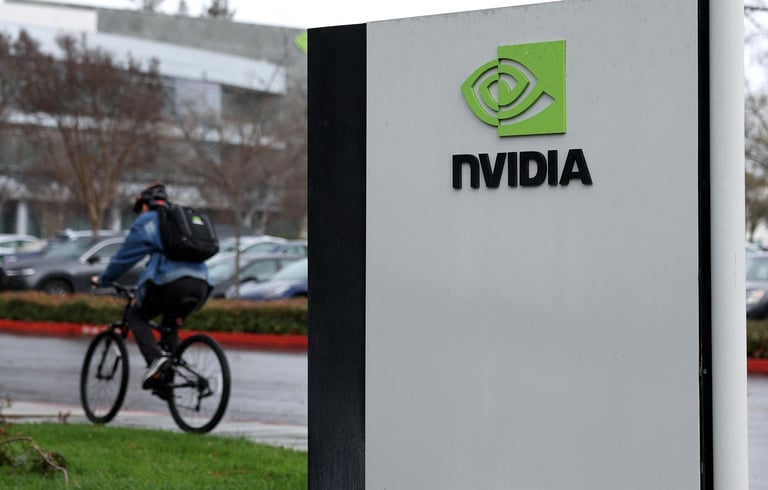 Nvidia Outstrips Tesla in Trading Volume, Awaits Earnings Amid Market Jitters