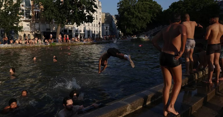 Europe Swelters: Intense Heatwave Triggers Wildfires, Strains Power and Water Systems Across France, Spain, UK