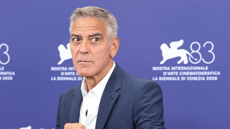 George Clooney Honored at Venice Film Festival Amid Controversy and Gender Balance Scrutiny