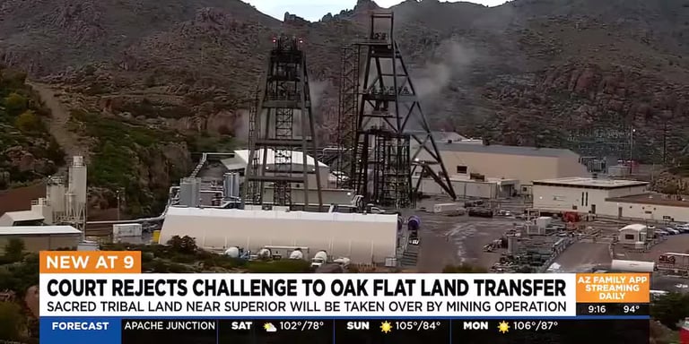 Court Halts Arizona Copper Project: Legal Battles Over Sacred Land and Environmental Impacts