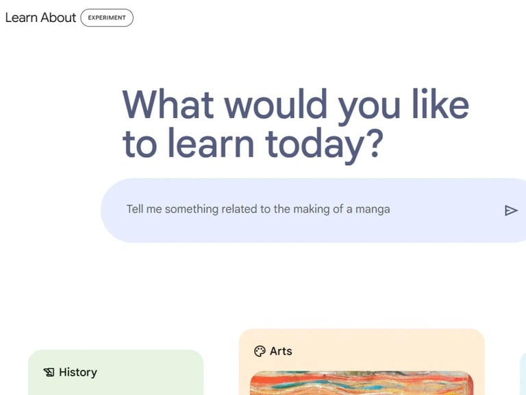 Google Unveils 'Learn About': AI Tool Revolutionizes Learning with Interactive Visuals and Credible Sources