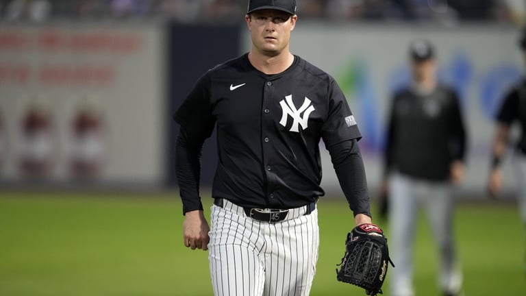 Yankees' Gerrit Cole Out for Weeks with Elbow Injury, Avoids Surgery