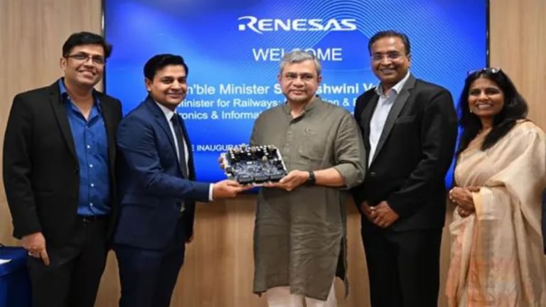 India Advances in Semiconductor Race with First 3nm Chip Design, Unveils Renesas Design Centre