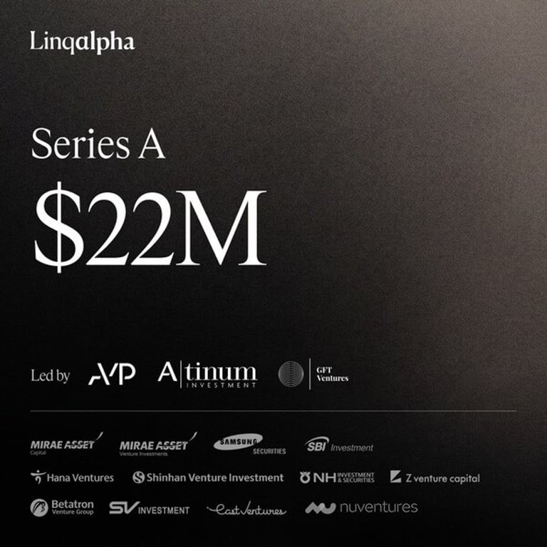 LinqAlpha Secures $22M to Revolutionize Investment Strategies with AI-Driven Market Insights