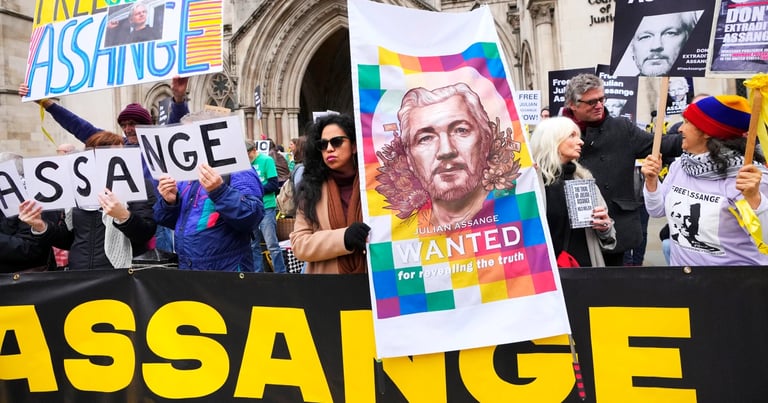 High Court to Rule on Assange Extradition: Press Freedom at Stake