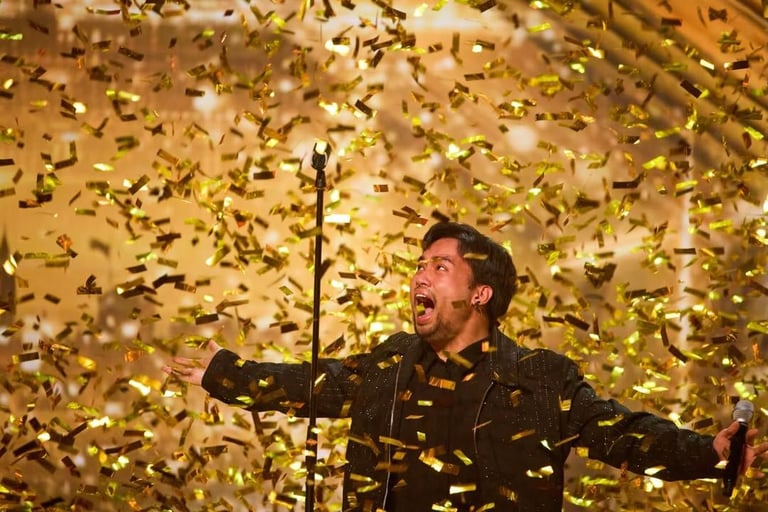 Filipino Singer Matty Juniosa Scores Simon Cowell's Golden Buzzer on Britain's Got Talent