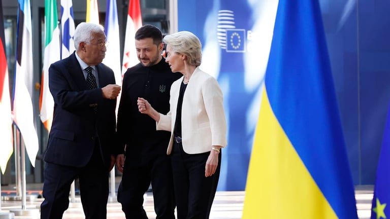 Europe Overtakes U.S. in Military Aid to Ukraine, Germany Leads with €5 Billion Contribution