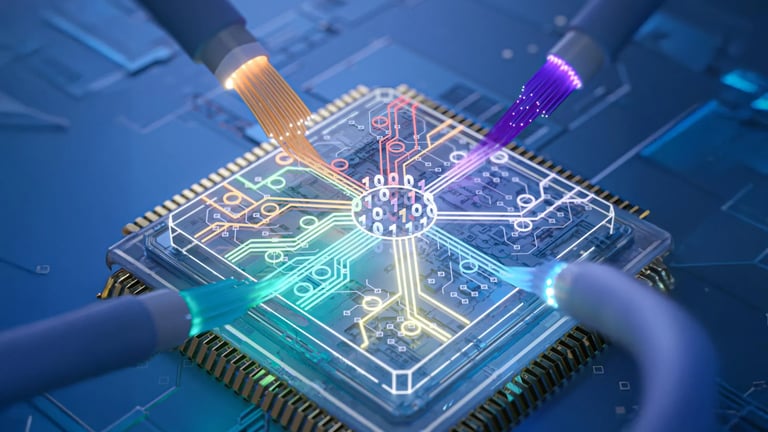 Breakthrough Photonic Chip Achieves Fiber-like Performance, Revolutionizing Data Transmission and Quantum Computing