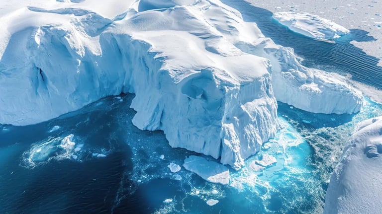 Antarctica's Heatwave Shatters Records: Ice Melts as Zero-Degree Isotherm Retreats
