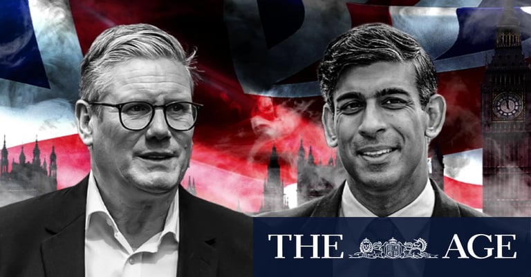 Sunak Calls Early Election to Avert Conservative Defeat; Starmer's Labour Leads in Polls