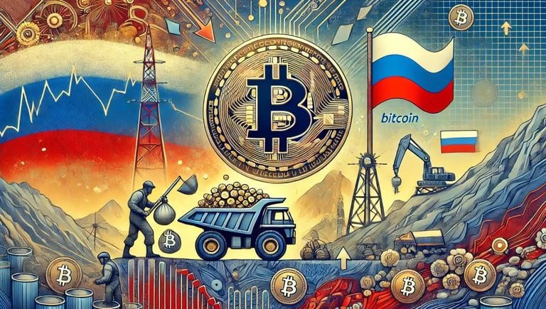 Russia Enacts 2025 Crypto Tax Law Amid Energy Crisis, Eyes $2 Billion Revenue Boost