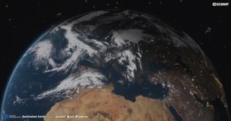 EU's DestinE Initiative: Crafting a High-Resolution Digital Twin of Earth for Climate Resilience