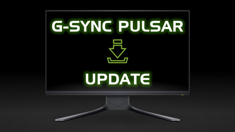 NVIDIA's G-SYNC Pulsar Update Enhances Low FPS Gaming with New Features and Fixes