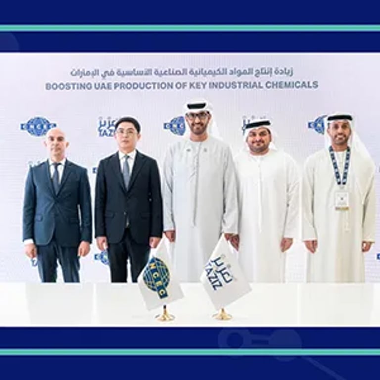 TA’ZIZ Launches UAE's Largest Integrated PVC Complex, Boosting Economy with $50 Billion Impact