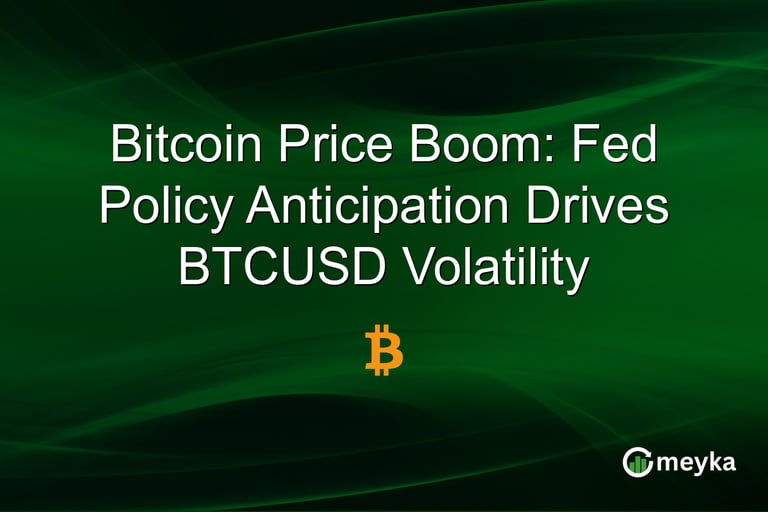 Bitcoin's Volatility Climbs as Fed Decision Looms, Traders Brace for Macro-Driven Swings