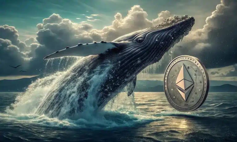 Dormant Ethereum Whale Moves $13.8M to Kraken Amid Market Turmoil; ETH Hits Lowest Since October 2023