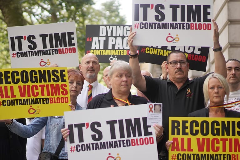 UK's Infected Blood Scandal Verdict Looms, Billions in Compensation Expected