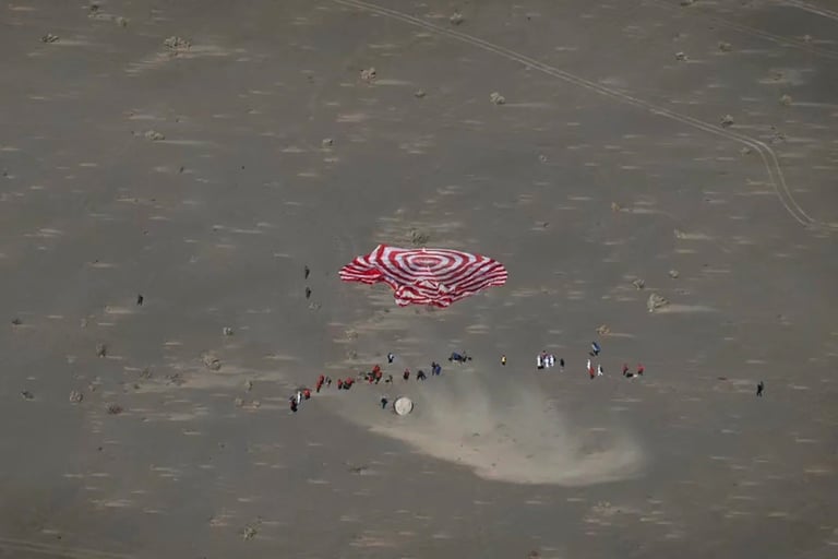 Shenzhou 17 Astronauts Return from Record-Setting Tiangong Mission