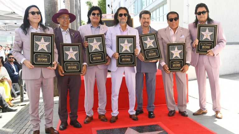 Los Bukis Honored with Hollywood Walk of Fame Star, Celebrating a Legacy of Cultural Impact