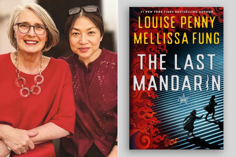 Louise Penny and Melissa Fung Unveil Thriller 'The Last Mandarin,' Release Set for Spring 2026