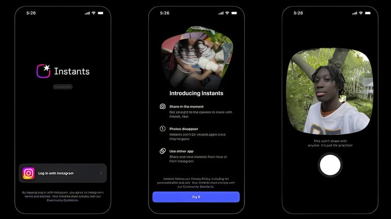 Instagram Launches Instants: Unedited, Ephemeral Photo Sharing for Close Friends