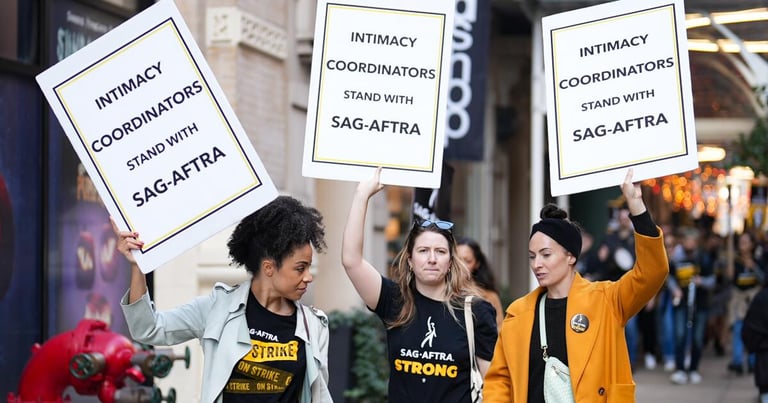 SAG-AFTRA Pushes for Union Protections, Standardized Pay for Intimacy Coordinators in Hollywood