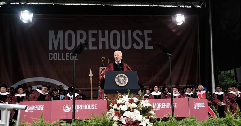 Biden Addresses Gaza War and Black Voter Concerns in Morehouse College Speech